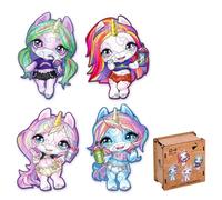 ACTIVE PUZZLES - Animal Puzzles | Kids & Teens | Wooden Jigsaw Puzzles, Laser Cut, Sustainable and Eco-Friendly, Premium Finish (Unicorn Babies)