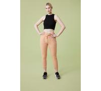 Active People Women's Ribbed Stretchy Soft Casual Breathable Lightweight Cropped Vest in Black | Size: 22 Active People Black 22