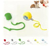Active Rolling Ball with Tail for Dogs, Interactive Cat Toys Balls, Intelligent Automatic 360° Rolling Balls for Cats and Dogs (w)