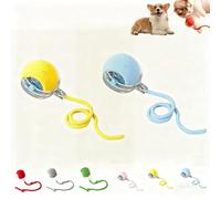 Active Rolling Ball with Tail for Dogs, Interactive Cat Toys Balls, Intelligent Automatic 360° Rolling Balls for Cats and Dogs (y)