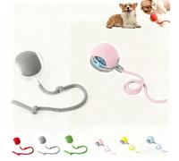 Active Rolling Ball with Tail for Dogs, Interactive Cat Toys Balls, Intelligent Automatic 360° Rolling Balls for Cats and Dogs (v)