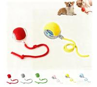 Active Rolling Ball with Tail for Dogs, Interactive Cat Toys Balls, Intelligent Automatic 360° Rolling Balls for Cats and Dogs (z)