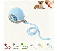 Active Rolling Ball with Tail for Dogs, Interactive Cat Toys Balls, Intelligent Automatic 360° Rolling Balls for Cats and Dogs (h)