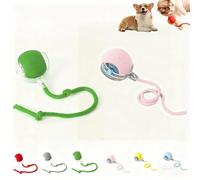 Active Rolling Ball with Tail for Dogs, Interactive Cat Toys Balls, Intelligent Automatic 360° Rolling Balls for Cats and Dogs (m)