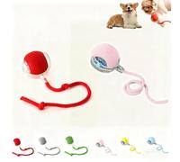 Active Rolling Ball with Tail for Dogs, Interactive Cat Toys Balls, Intelligent Automatic 360° Rolling Balls for Cats and Dogs (l)