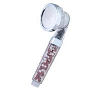 ACTIVE SHOWER - The economical Shower Head - Ecological and Water Purifier - 60% Water Saving - 260% More Pressure - 3 Spray Types - Triple Filter of Tourmaline Beads