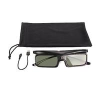 Active Shutter 3D Glasses, 144Hz Rechargeable Eyewear - Compatible with DLP-Link 3D Projectors for Home Cinema & Theater, Ultra-Light Comfort Fit for Long Movie Sessions