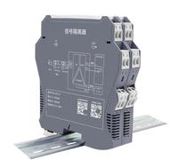 Active Signal Isolator 4-20mA Passive Current Analog Transmission to 10V/5V Voltage 1input 2 output 1 input 1 output DC24V Power