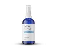 Active Silver - Travel Size Colloidal Silver Spray with Atomiser Spray Bottle - 10ppm Colloidal Silver Liquid - Premium Quality, UK Made - 100ml Bottle