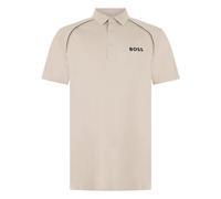 Active Slim-Fit Polo Shirt with Odour Control - male - Boss - Polo Shirts - Beige - L - Tops L