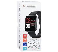 Active+ Smart Watch - Touch Screen Fitness Watch - GPS Connectivity - Receive Notifications From Your Smartphone Track Your Sleep Heart Rate And Steps - Wellness Feature - Music Control (Black)