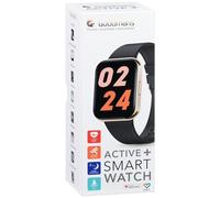 Active+ Smart Watch - Touch Screen Fitness Watch - GPS Connectivity - Receive Notifications From Your Smartphone Track Your Sleep Heart Rate And Steps - Wellness Feature - Music Control (Rose Gold)