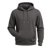 Active Star Mens Pullover Hoodie, Classic Plain Long Sleeve Pull Over Hooded Fleece With Drawstring Ribbed Cuff Fashion Sweatshirt Jumper Hoody Top UK Plus Size S To XXL