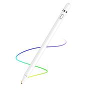 Active Stylus Pen Compatible with ,Stylus Pens for Touch Screens,1.5mm Fine Point Digital Pen,Rechargeable Stylus for iPad/iPad Pro/Air/Mini/ /Samsung/Tablet Drawing&Writing (White)