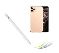Active Stylus Pen for iPhone 11/12/13/14/15 Pro Max, Electronic Pencil Compatible with iPhone 11/12/13/14/15 Pro Max Stylus Pen,Good for Sketching and Note-Taking Pens, White