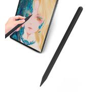 Active Stylus Pens for Touch Screen, Active Pencil Smart Digital Pen with 1.5mm Replaceable Tip, Palm Rejection Tilt Sensitivity Active Stylus for IOS (Black)