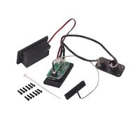 Active Tone Control Electric Violin Piezo Preamp Pickup Noise Low Operations For Clear Sound Output Electric Violin Amplification Accessory