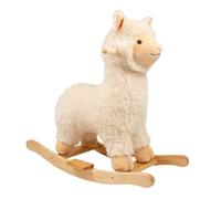 Active Tots Rocking Llama Soft Plush Rocking Toy with Cushioned Seat