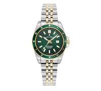 Jacques Du Manoir Bracelet Watch Inspiration Active JWL05004 Two-Tone Green Dial W3097