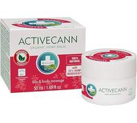 Activecann Organic Hemp Massage Balm, 50ml, Natural Ingredients with Lavender and Eucalyptus