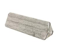 ActiveSol Glasses case shadow box | hardcase for spectacle and sunglasses | triangle with magnetic clasp | velvety soft with structured surface (grey, L | 16 x 7 x 6,5 cm)