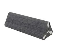 ActiveSol Glasses case shadow box | hardcase for spectacle and sunglasses | triangle with magnetic clasp | velvety soft with structured surface (black, S | 16 x 5,3 x 4,8 cm)