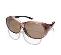 ActiveSol Mega Over Glasses | Large Sunglasses for Glasses Wearers | Polarised, rose