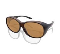 ActiveSol Overcoat Sunglasses Mega | Large Overcoat Glasses for Spectacle Wearers | Polarized