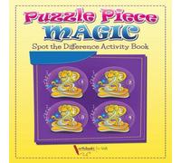Activibooks For Kids Puzzle Piece Magic : Spot the Difference Activity Book Paperback Activibooks For Kids Multicolor