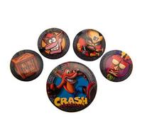 Activision Crash Bandicoot (Pop Out) Badge Pack from Pyramid International