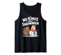 Activism NO Kings ONLY Snowmen Justice Speak Crew Silence is Tank Top