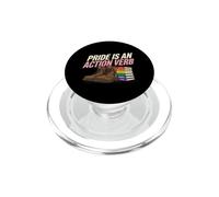 Activist Pride Is An Action Verb Community Change PopSockets PopGrip for MagSafe