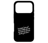 Activist Protest Quote March Social Justice Design Case for iPhone 17 Pro