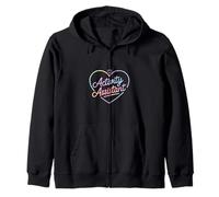 Activity Assistant Funny Heart Saying Women Men Gag Zip Hoodie