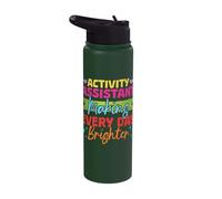 Activity Assistant - Making Every Day Brighter Stainless Steel Insulated Water Bottle
