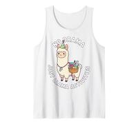 Activity Assistant No Drama Just Llama Activities Funny Tank Top