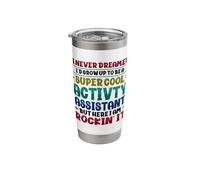 Activity Assistant Senior Care Stainless Steel Insulated Tumbler