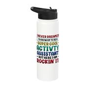 Activity Assistant Senior Care Stainless Steel Insulated Water Bottle