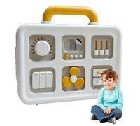 Activity Board,Kids Busy Sensory Toys - Learning Fine Motor Skills Travel Activity Board Busy Toys for 1 Year Old Children