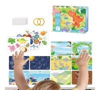 Activity Book - Educational Cognitive Toy Learning Skill Guide, Interactive Early Workbook with Color Tasks, Developmental Play Binder with Fun Challenges, Children Entertainment Tool for Home