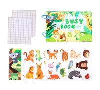 Activity Book - Educational Preschool Workbook - Book Sensory Toys for - for Kid Boys Girls Birthday Christmas Home Traveling Schools Kindergarten