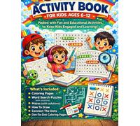 Activity Book for Kids: Packed with Fun and Educational Activities to Keep Kids Engaged and Learning!