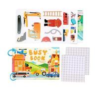 Activity Book for Young Children | Interactive Early Childhood Educational Tool - Sensory Book for - For Boys Girls Birthday Christmas Home