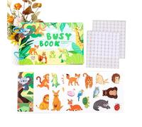 Activity Book | Interactive Educational Workbook | Learning Educational Toys - for Kid Boys Girls Birthday Christmas Home Traveling Schools Kindergarten