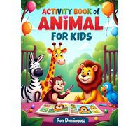 Activity book of animals for kids