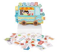 Activity Book Toddler - Sensory Learning, Quiet Activities, Correspondence Game | Travel Toys For And Toddler | For New Year Christmas Holidays And