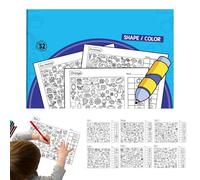 Activity Books for Children, Matching Games for Preschool Ages Party Gifts - Puzzle Activity for Early Education | For Classroom Home School Travel Holiday Birthday Christmas