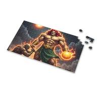 Activity Books For Kids Ages 6-8 Flaming Giant Arm Wrestling With Solar Ball Picture Puzzle Easter Gifts For Teens 4 Year Old Boy Gift(1000PCS)