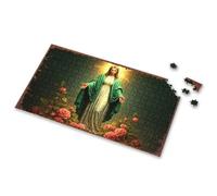 Activity Books For Kids Ages 6-8 Radiant Virgin Amidst Blooming Roses Picture Puzzle Easter Gifts For Teens 4 Year Old Boy Gift(300PCS)