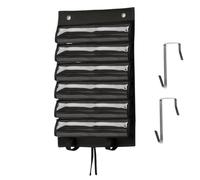 Activity Carpet Stand - Accessories Organizer, Clear Pockets | Hanging Breakdown for Kids Games, Wall Hook with Bags Compartments Birthday Room Home